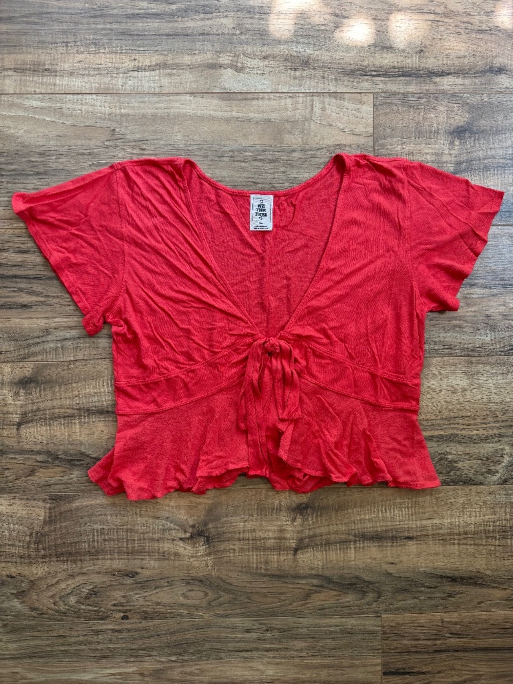 Free People Knot Me Bittersweet Tee